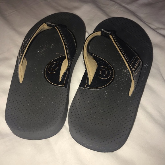 Cobian Mens Flip Flops, Size 8 - Picture 3 of 4